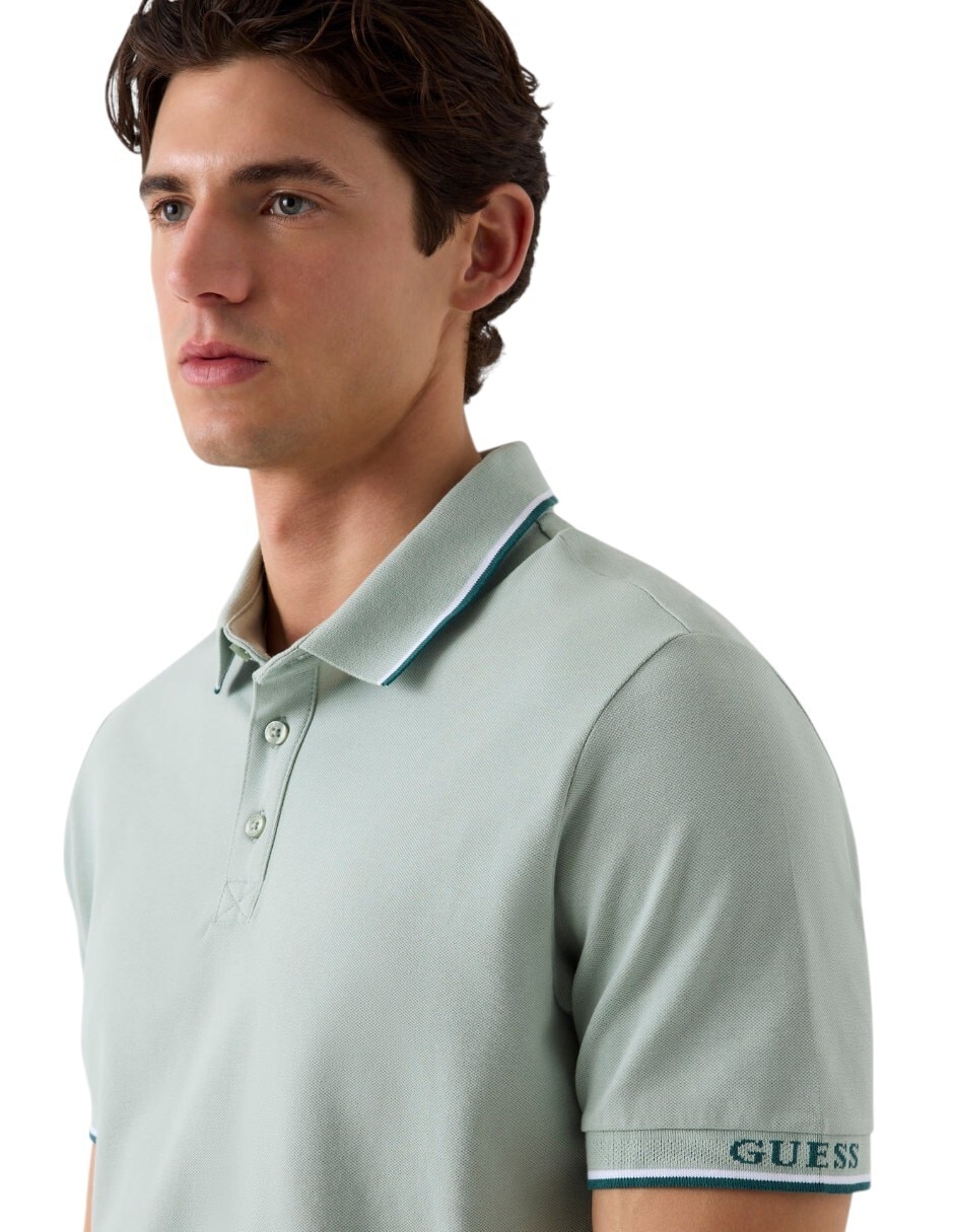 Playera tipo polo SM26 para hombre 4