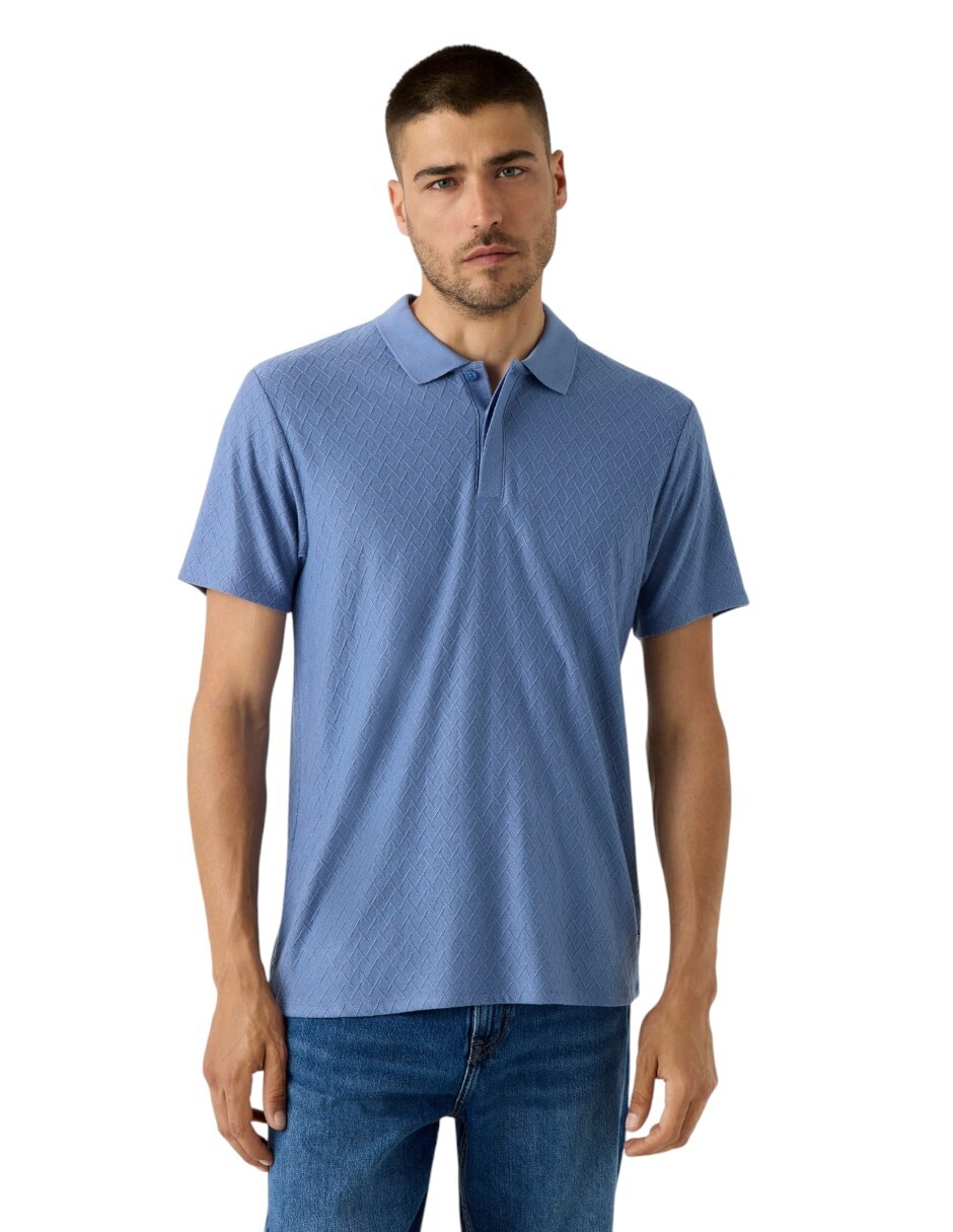 Playera Tipo Polo Sm26 Para Hombre