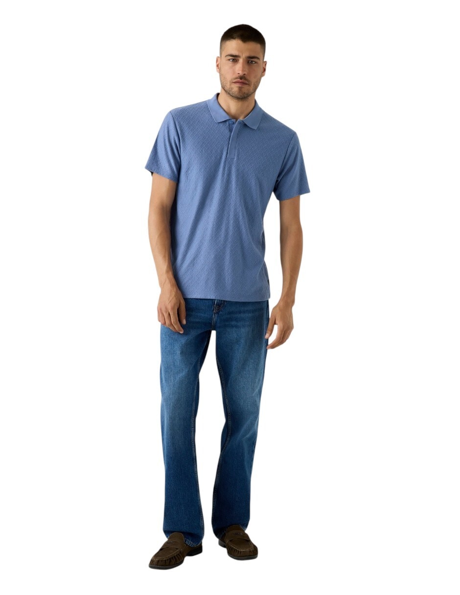 Playera Tipo Polo Sm26 Para Hombre 2