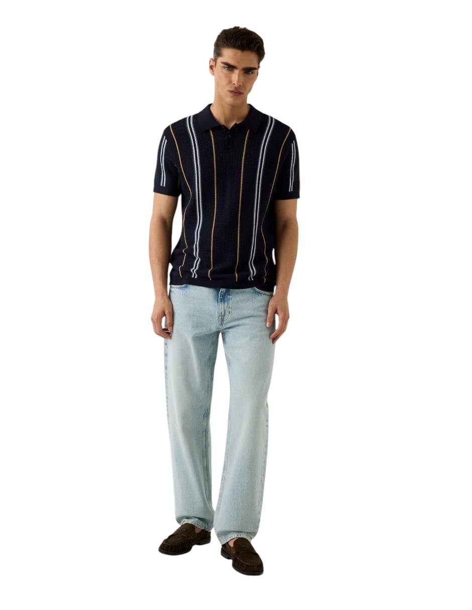 Playera tipo polo SM26 para hombre 2