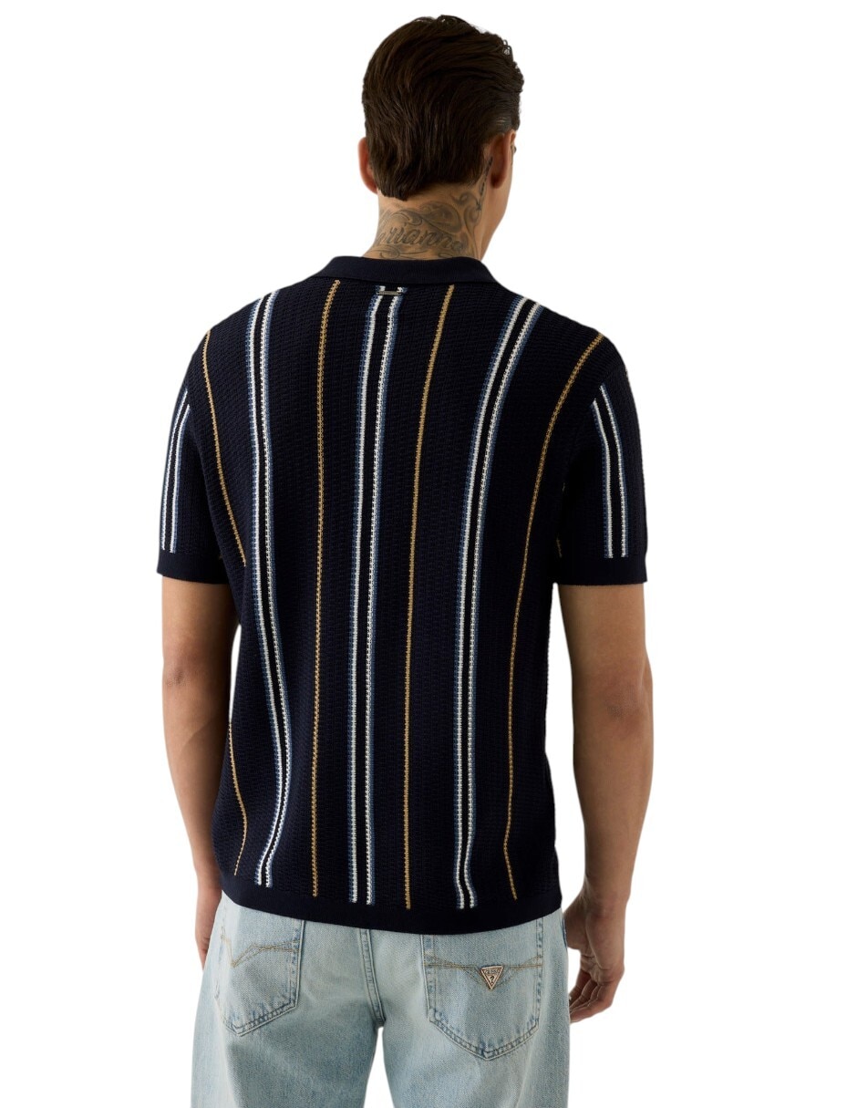 Playera tipo polo SM26 para hombre 3