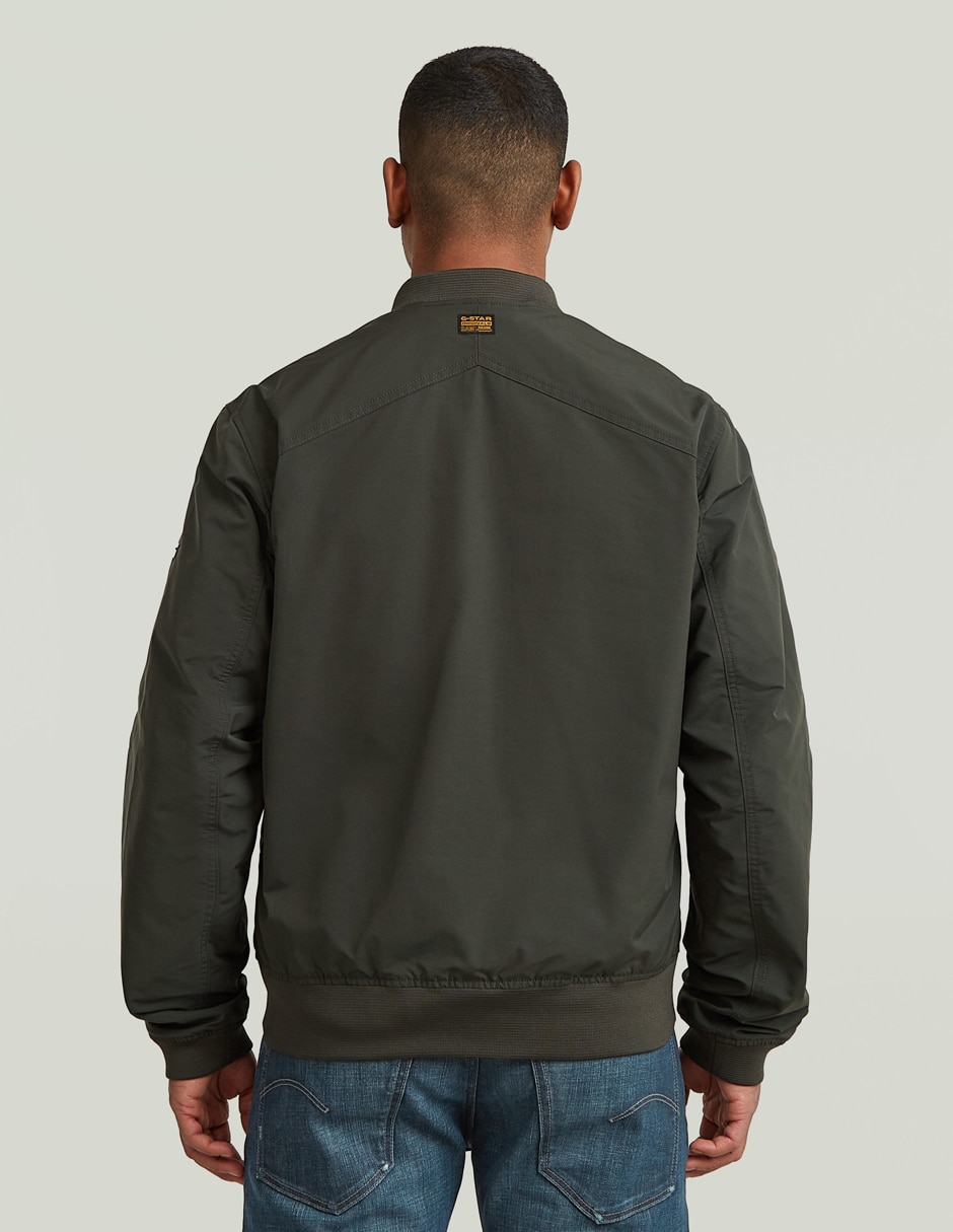 Chamarra harrington con bolsillos para hombre 2