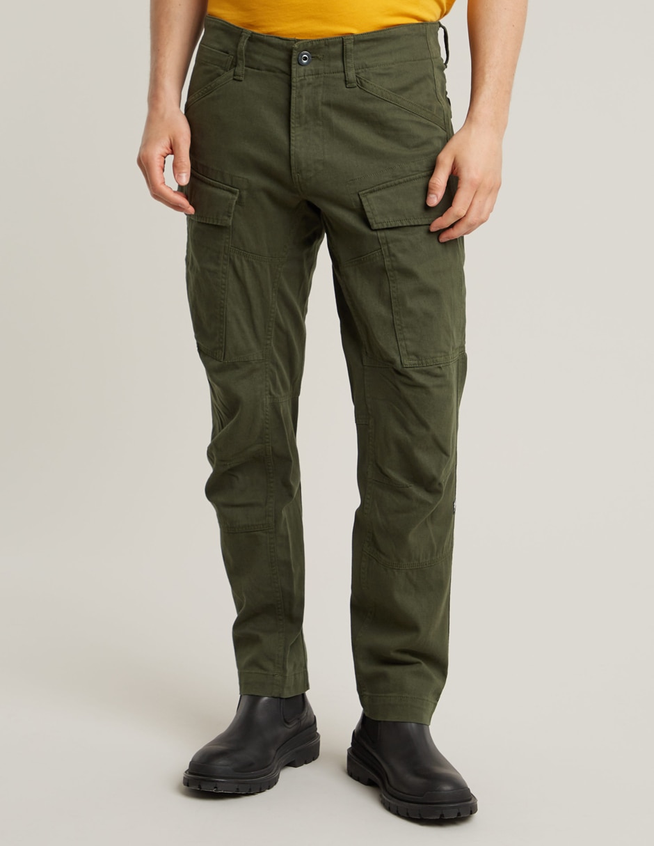 Jeans cargo taper para hombre