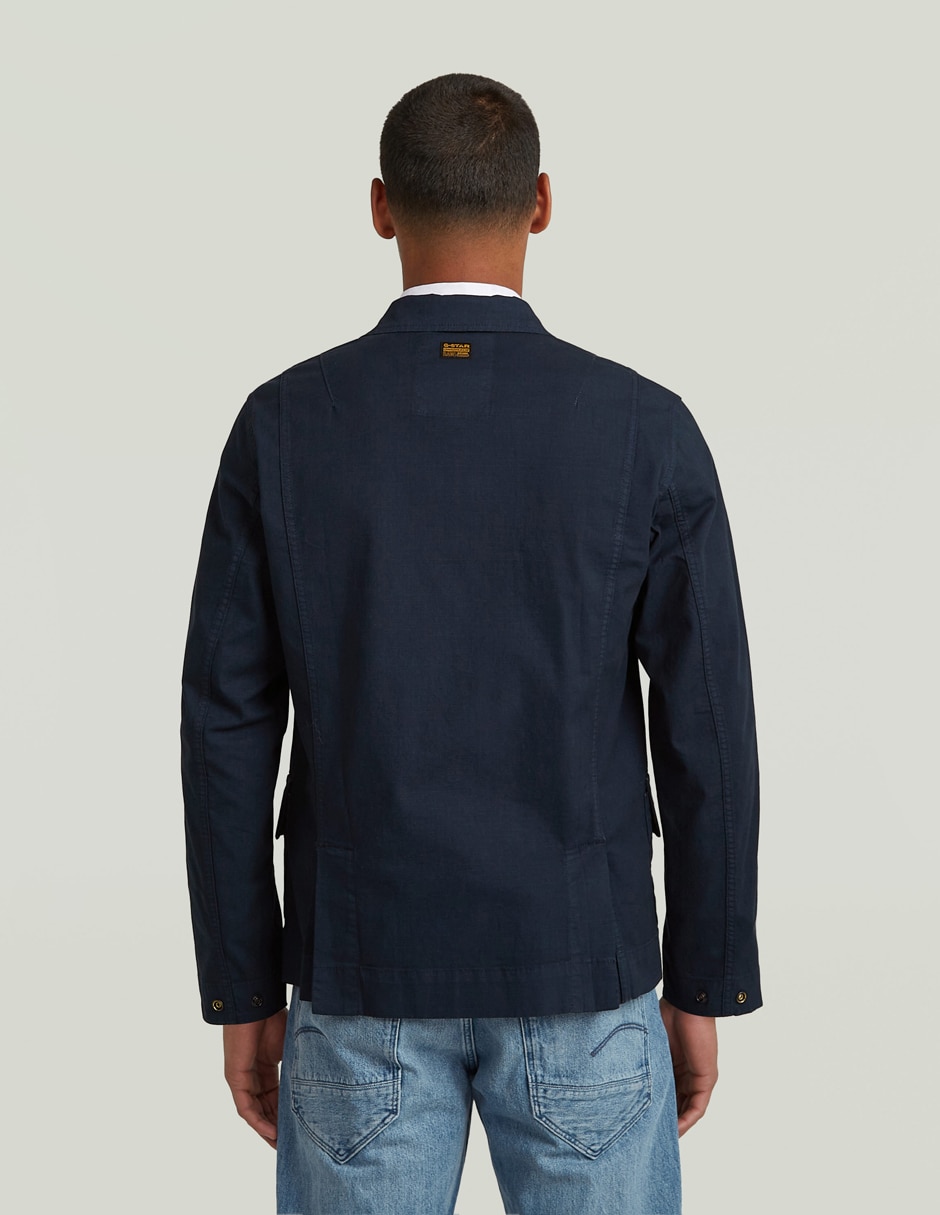 Sobrecamisa casual manga larga para hombre 2