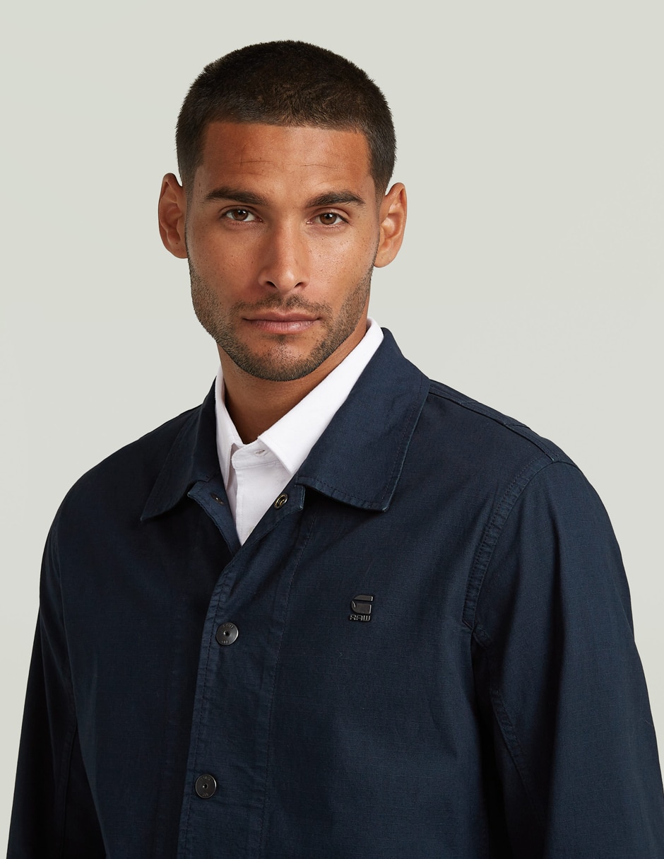 Sobrecamisa casual manga larga para hombre 3