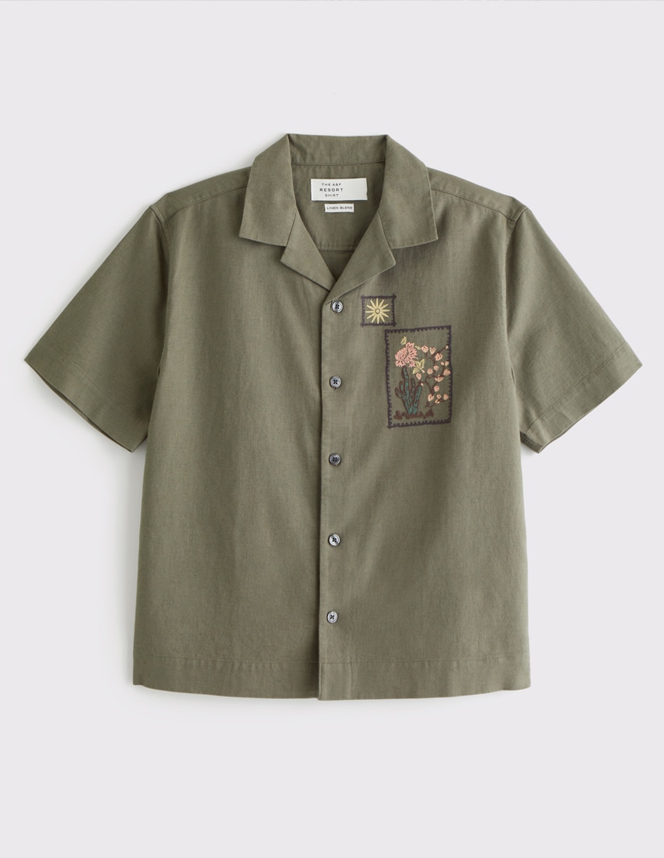 Camisa casual manga corta para hombre Camisa casual manga corta para hombre