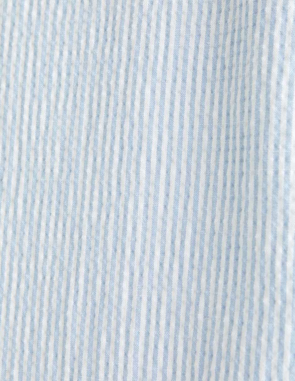 Camisa casual de algodón manga larga para hombre 7