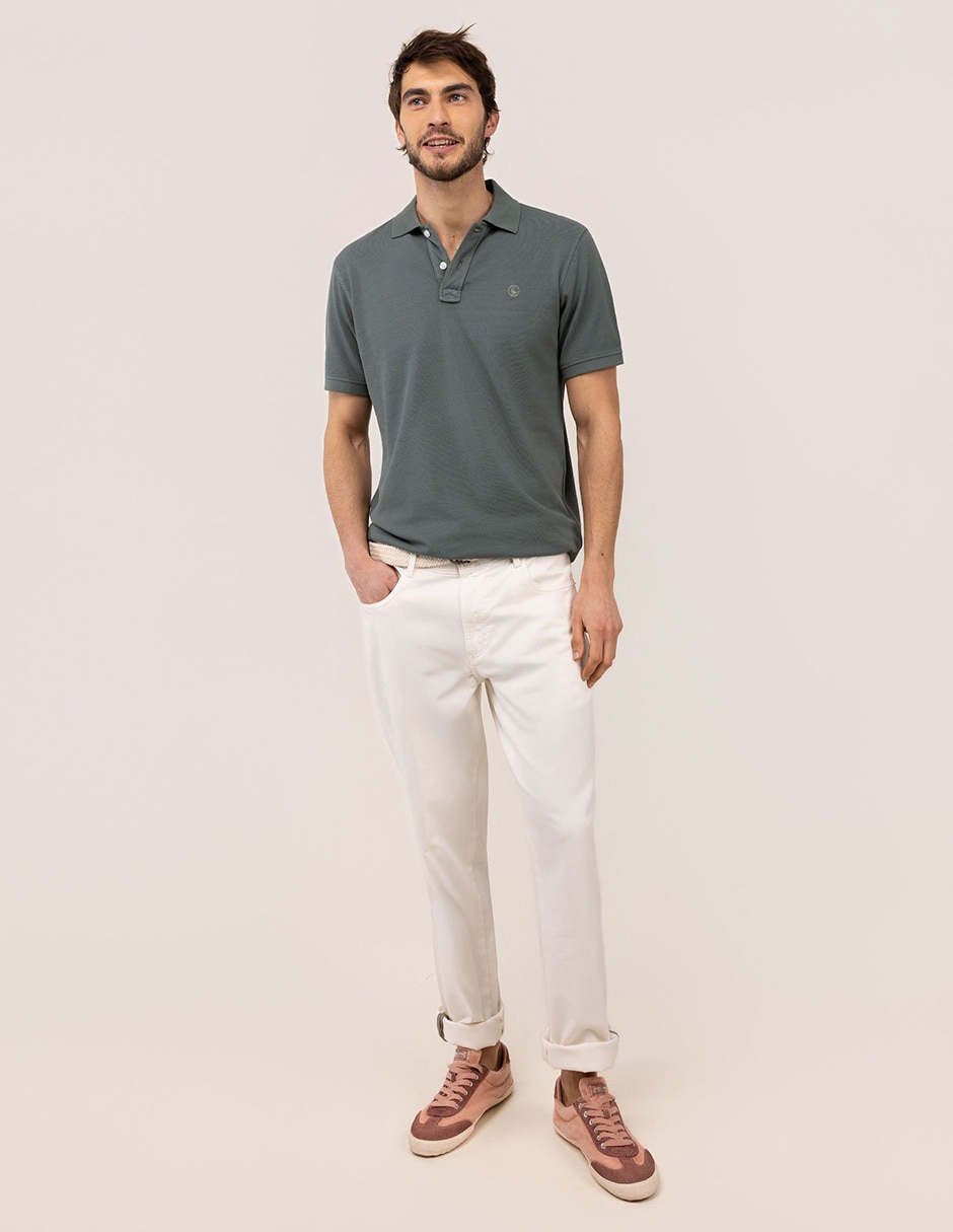 Pantalón casual regular regular para hombre 5
