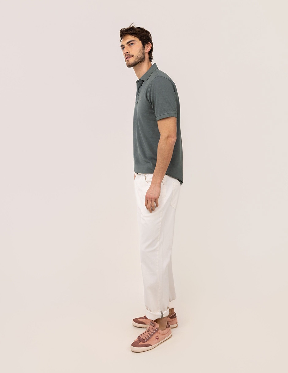 Pantalón casual regular regular para hombre 6