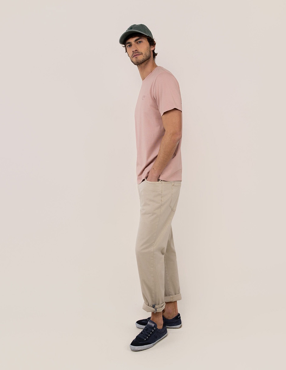 Pantalón casual regular regular para hombre 6