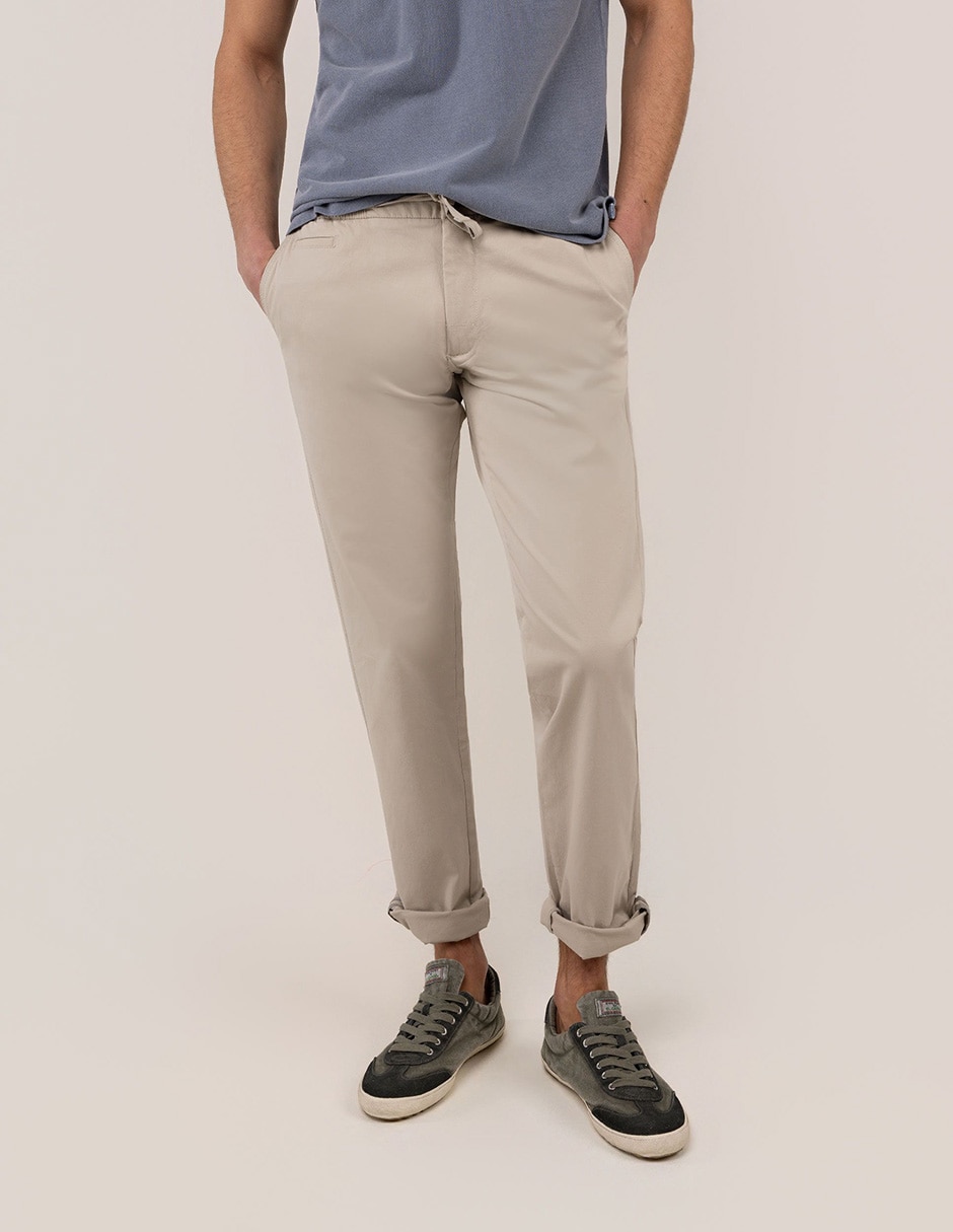 Pantalón casual regular para hombre Pantalón casual regular para hombre
