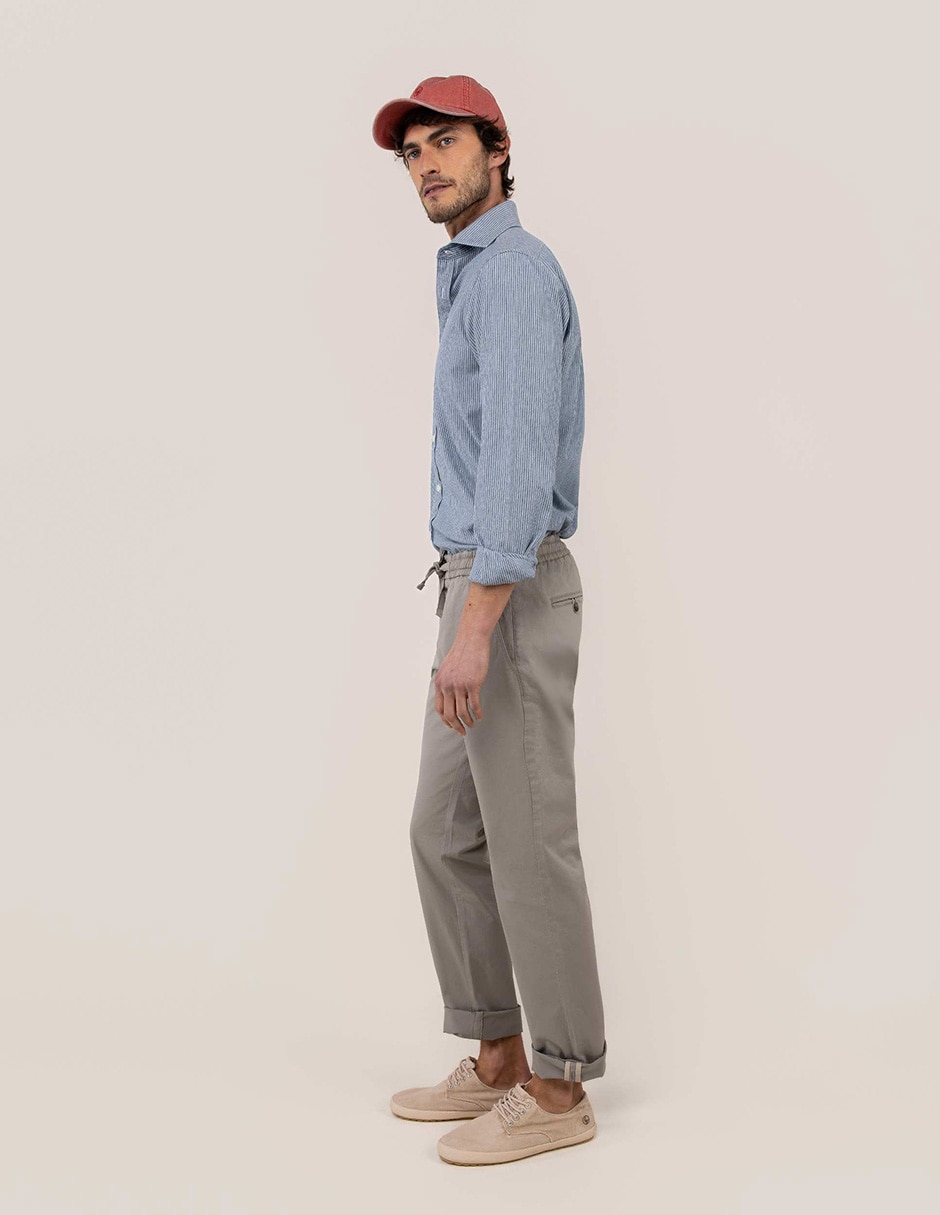 Pantalón casual regular para hombre 2