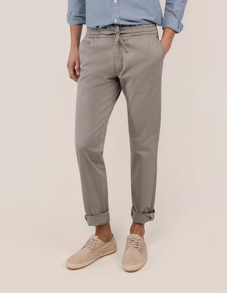 Pantalón casual regular para hombre 1