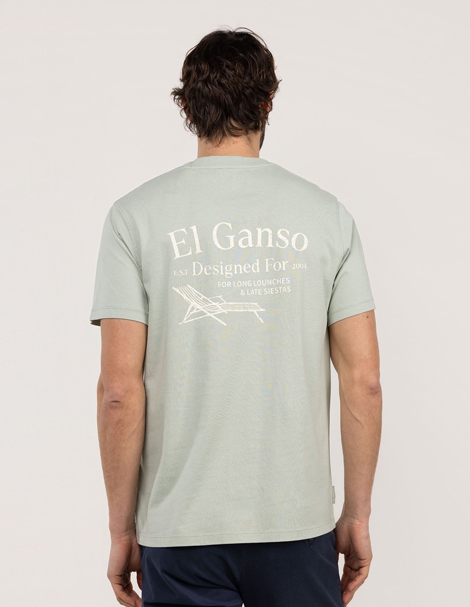 Playera El Ganso cuello redondo para hombre