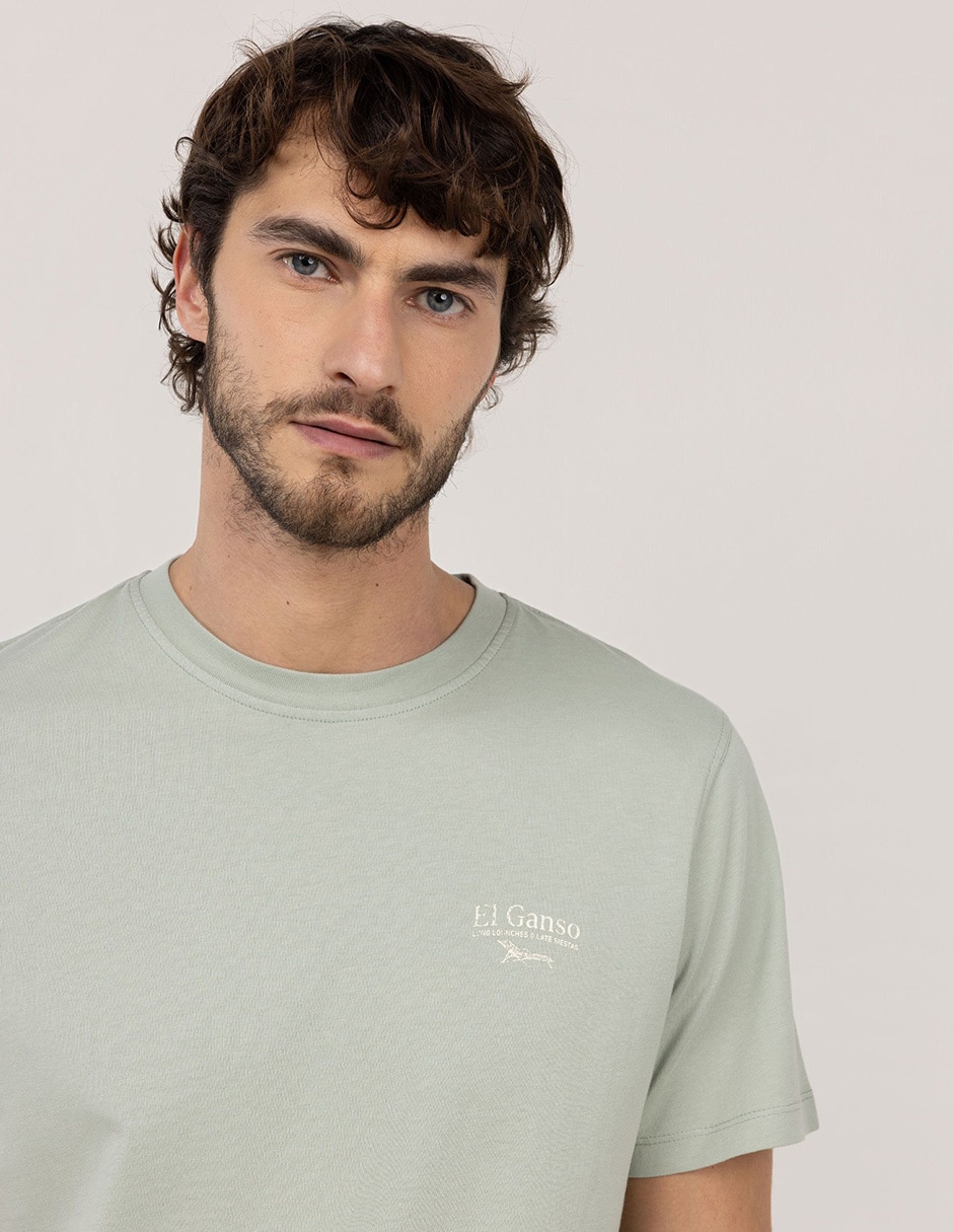 Playera El Ganso cuello redondo para hombre