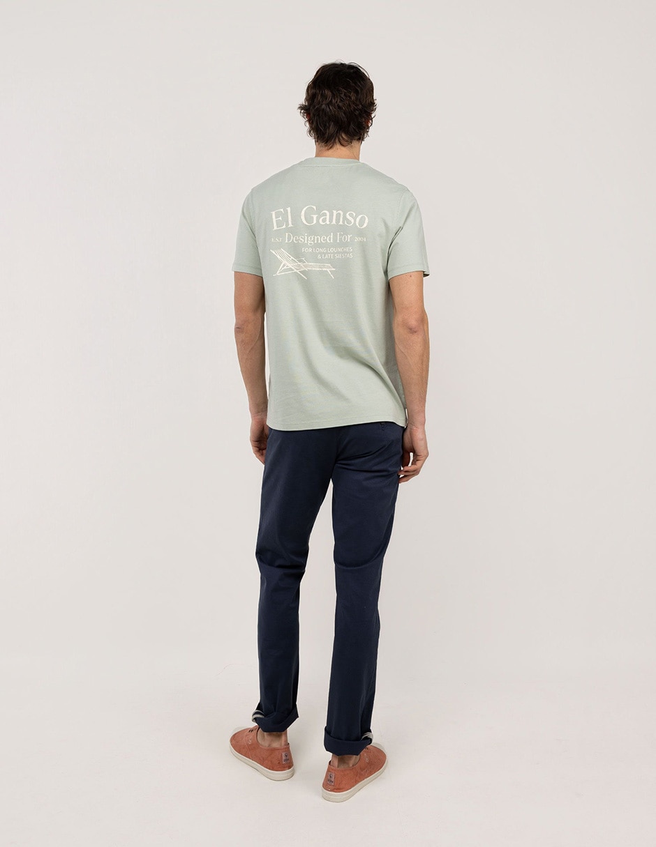 Playera El Ganso cuello redondo para hombre