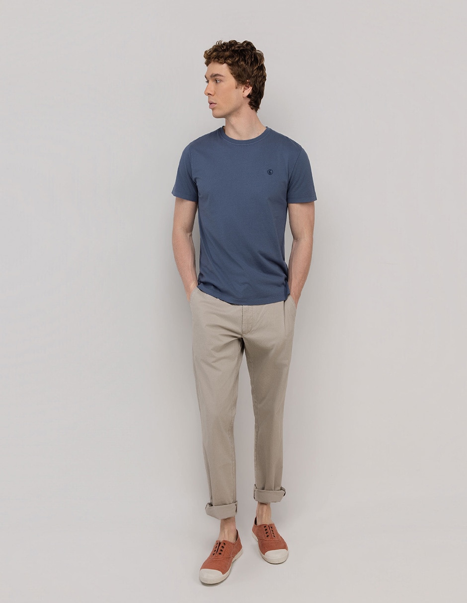 Playera cuello redondo para hombre 5