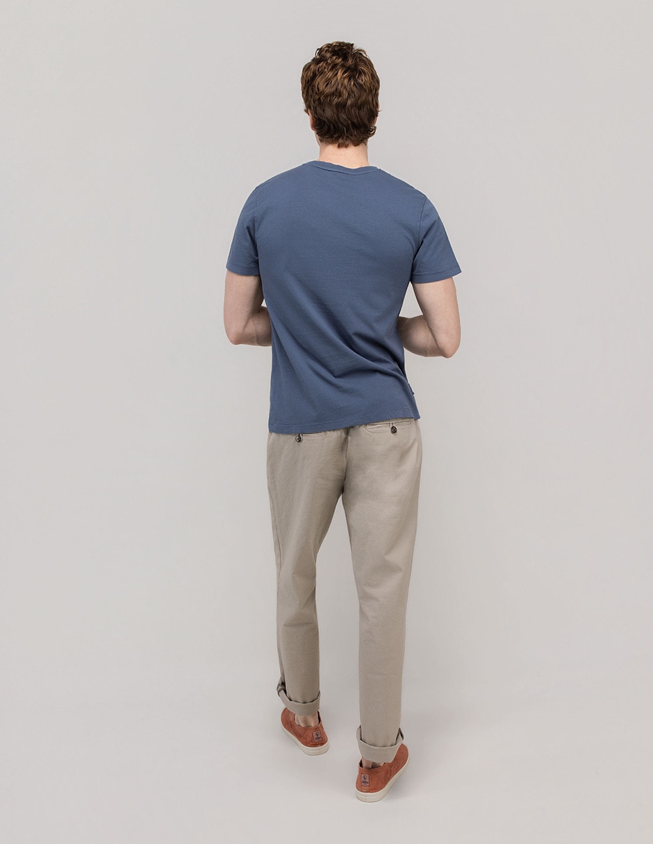 Playera cuello redondo para hombre 3