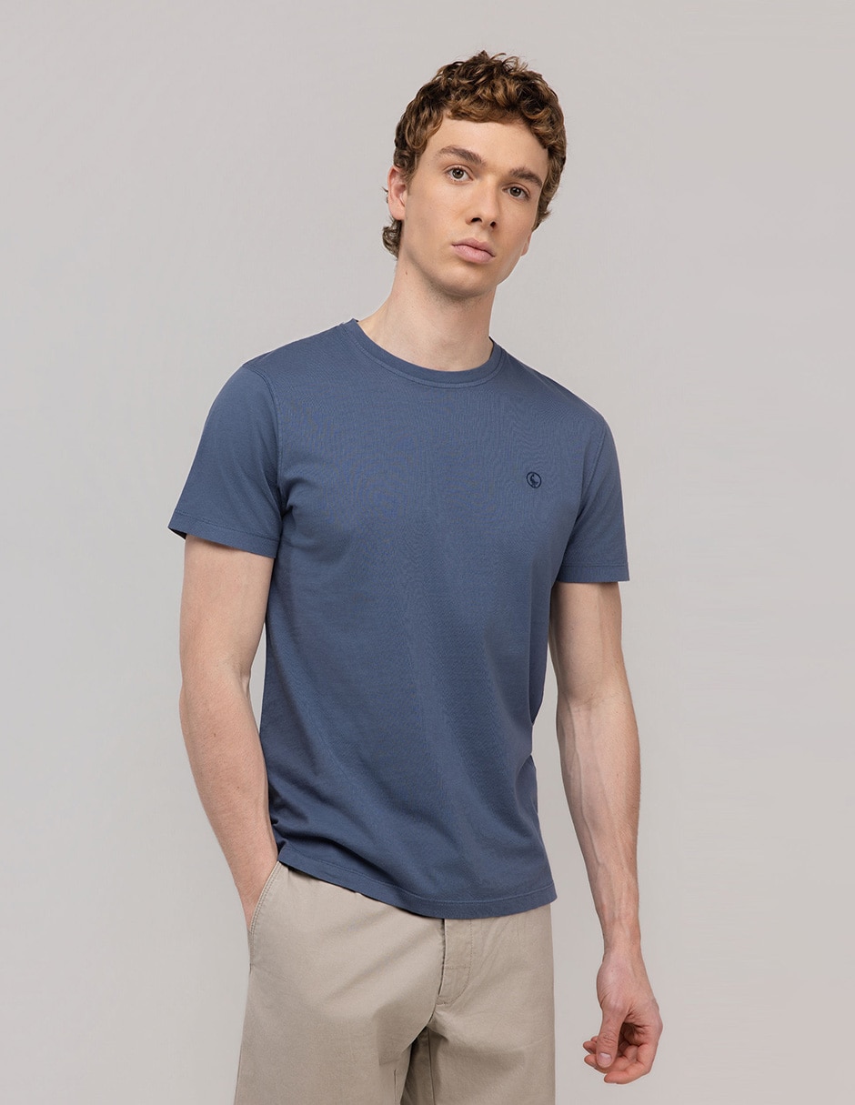 Playera cuello redondo para hombre 1