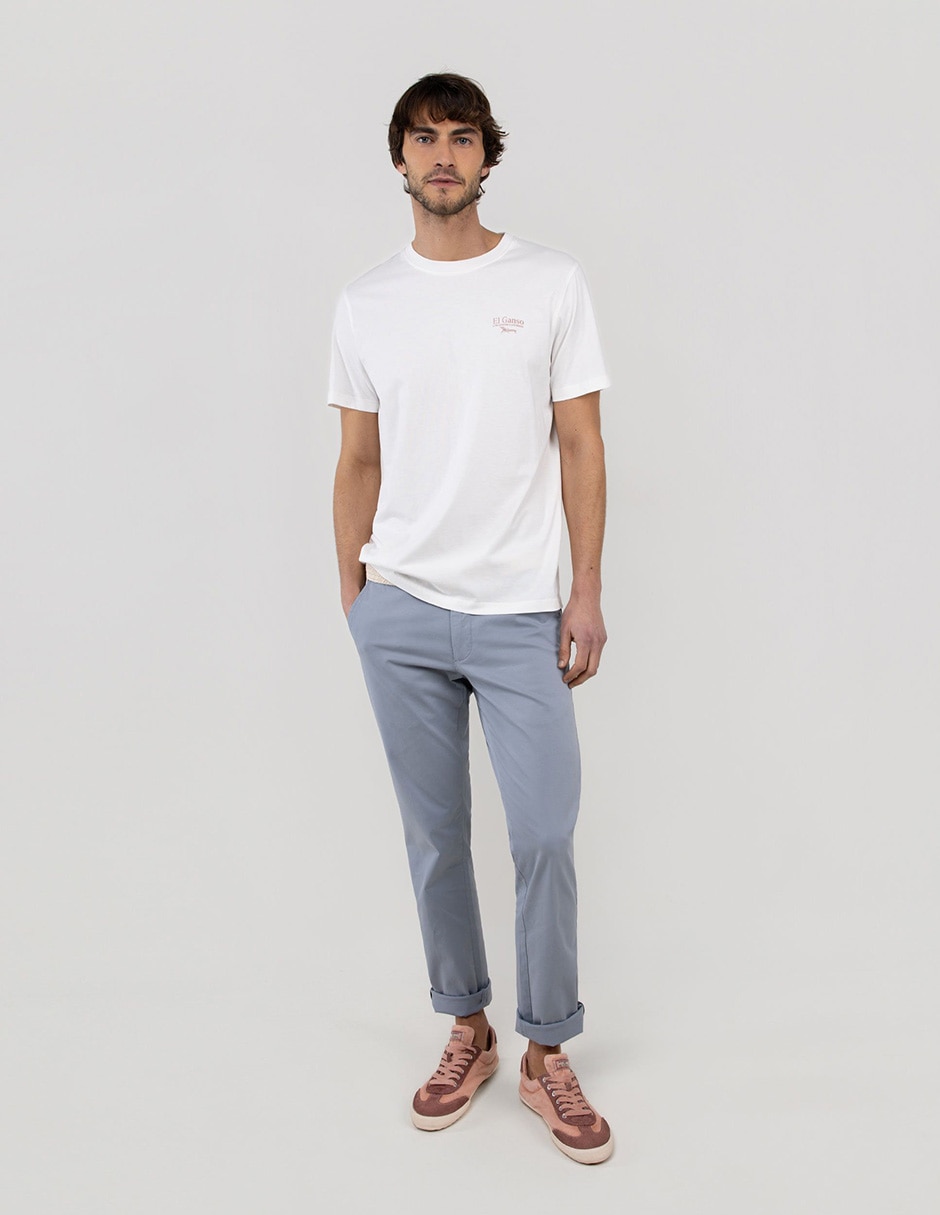Playera cuello redondo para hombre 3