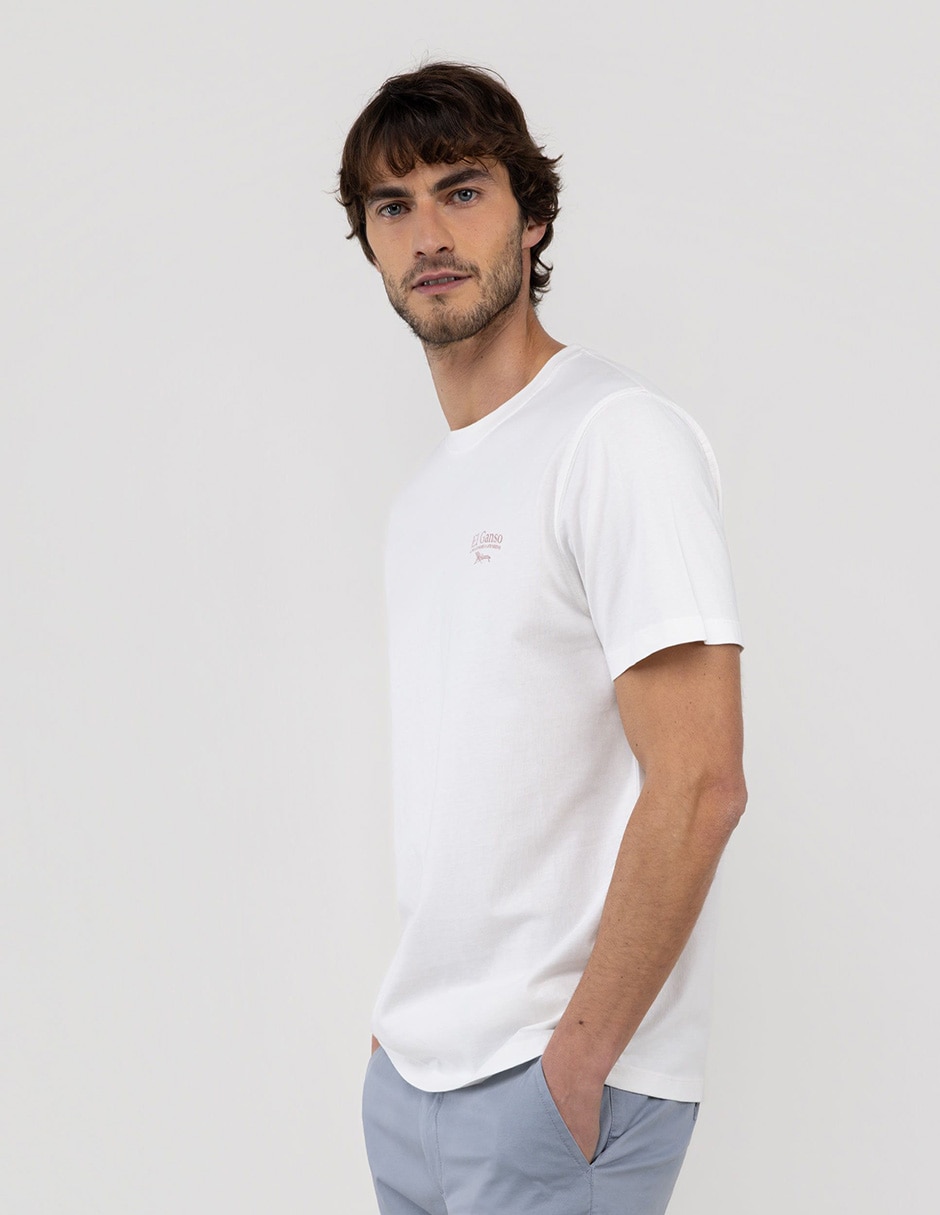 Playera cuello redondo para hombre 2