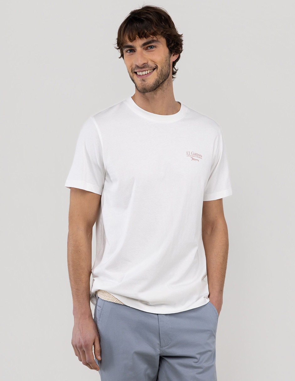Playera cuello redondo para hombre 1