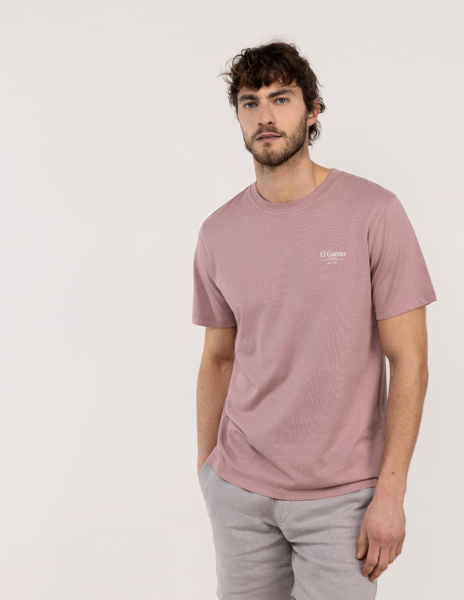 Playera El Ganso cuello redondo para hombre