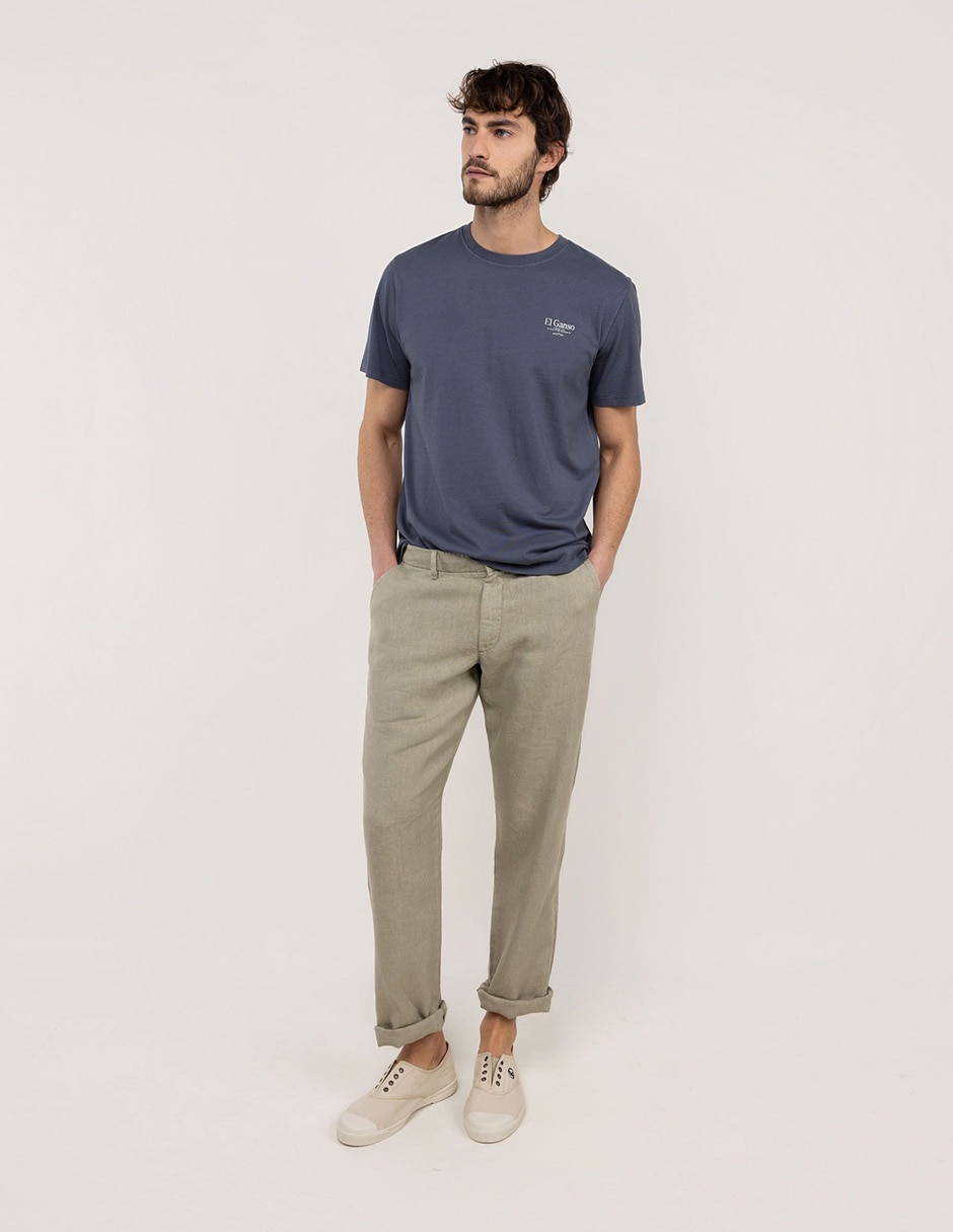 Playera cuello redondo para hombre 5