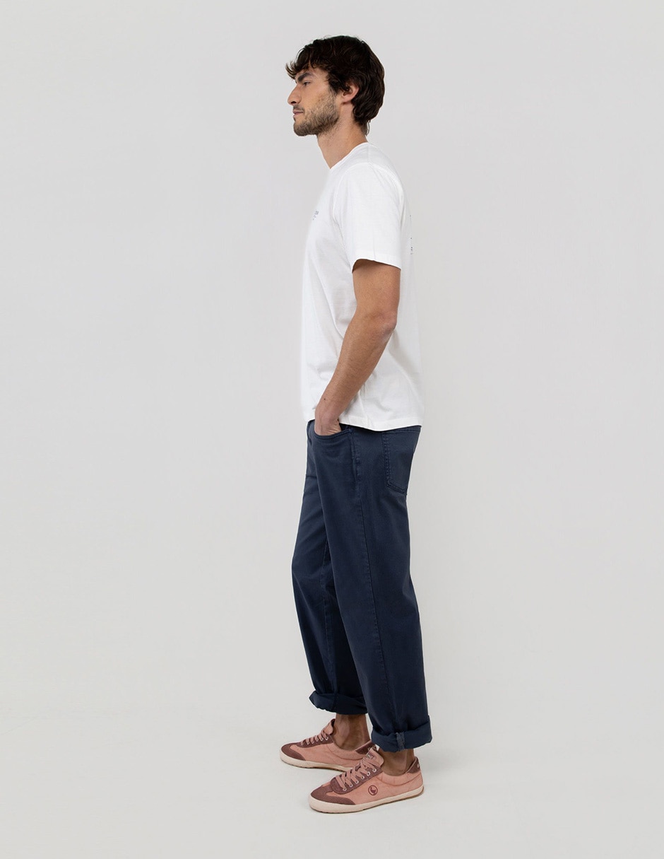 Playera cuello redondo para hombre 4