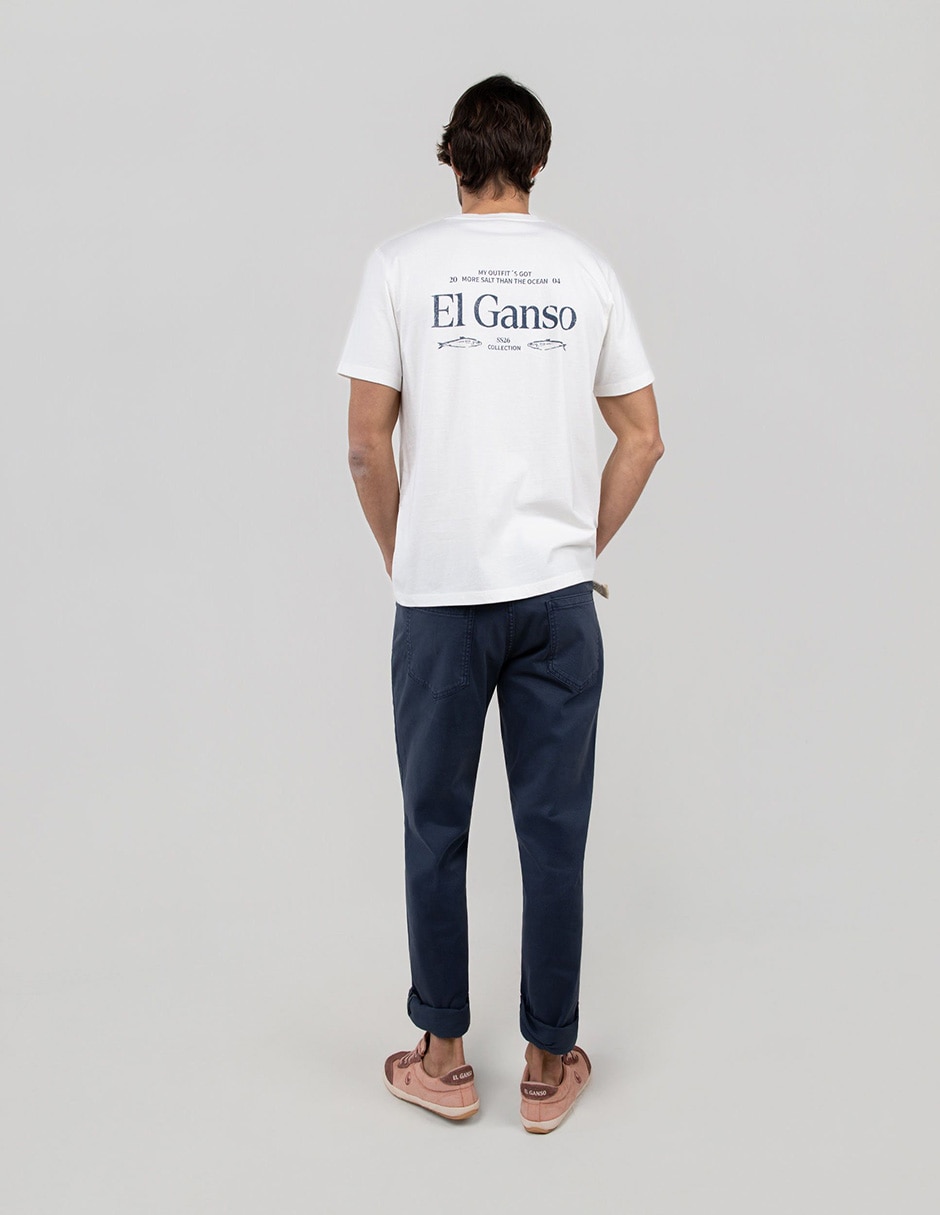 Playera cuello redondo para hombre 5