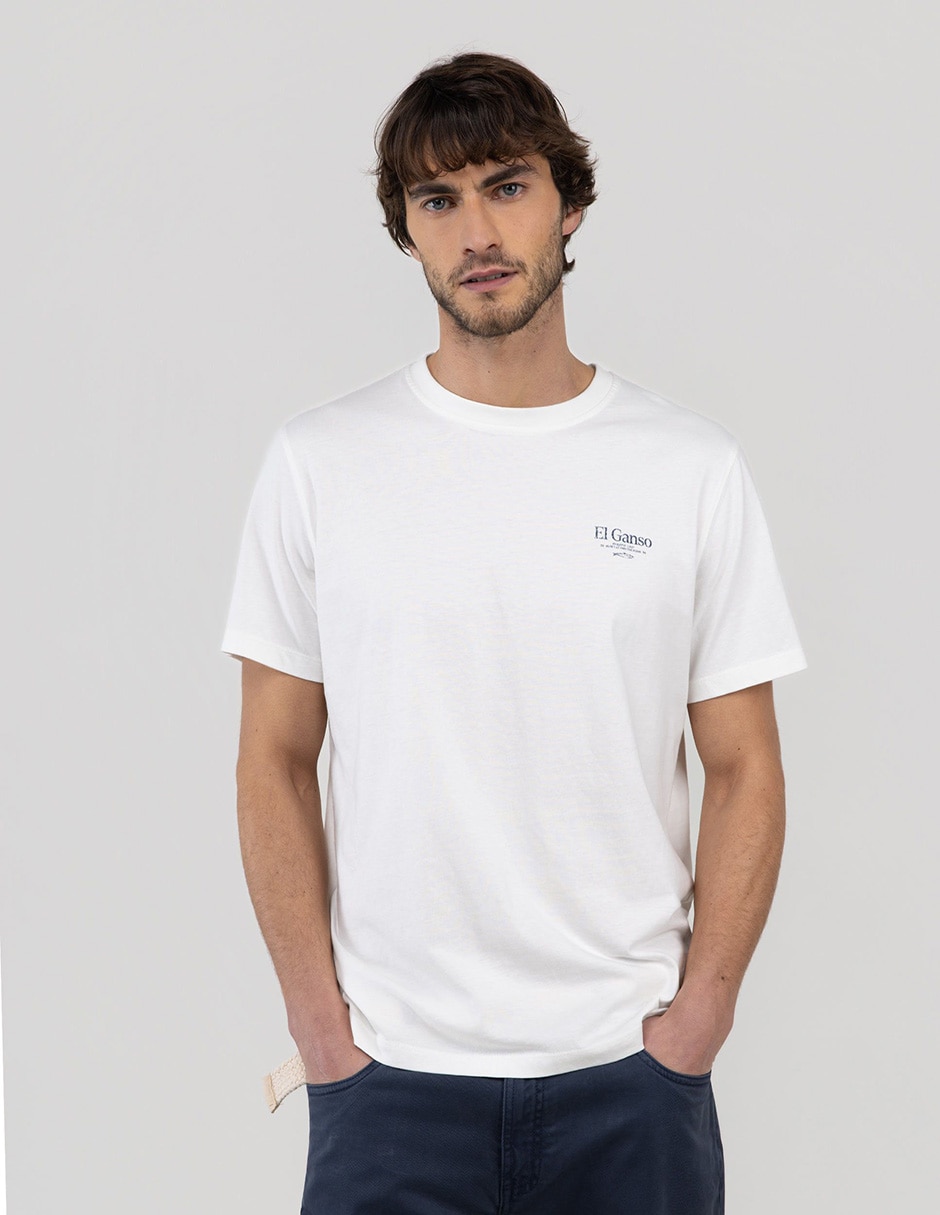 Playera cuello redondo para hombre 1