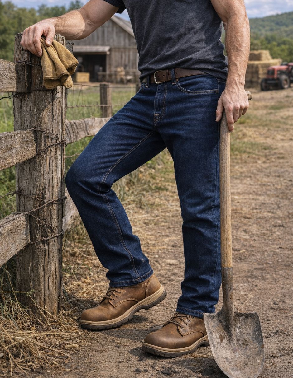Jeans straight para hombre 3