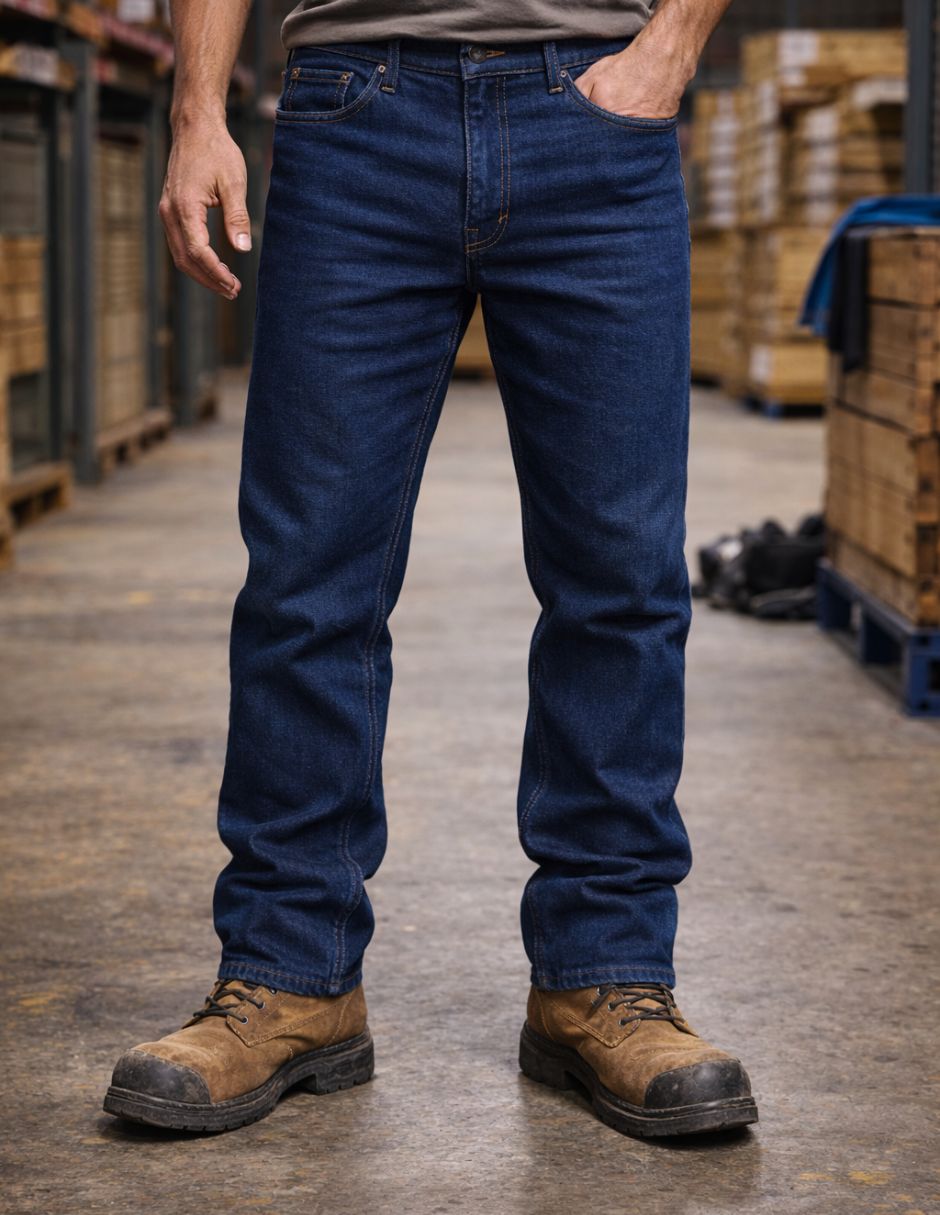 Jeans straight para hombre 5