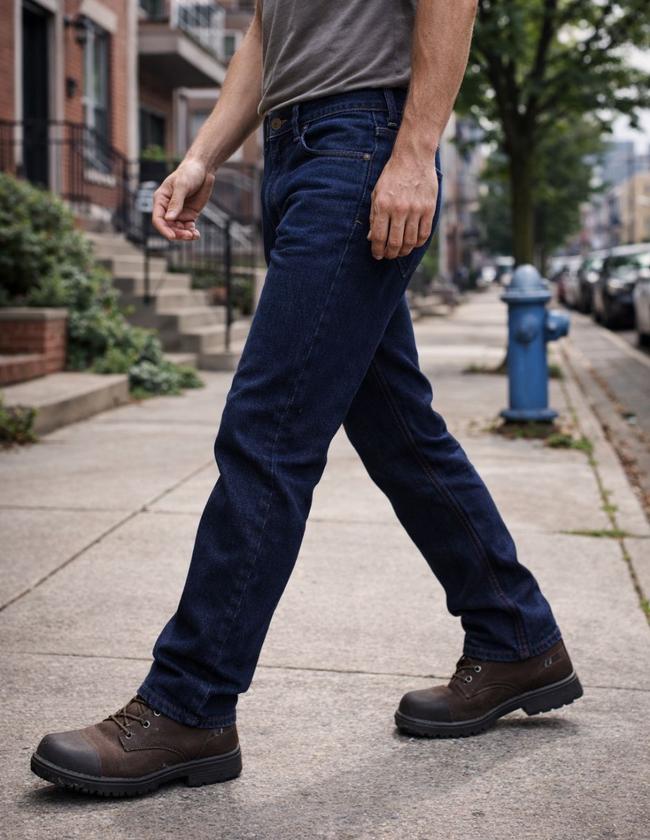 Jeans straight para hombre 9