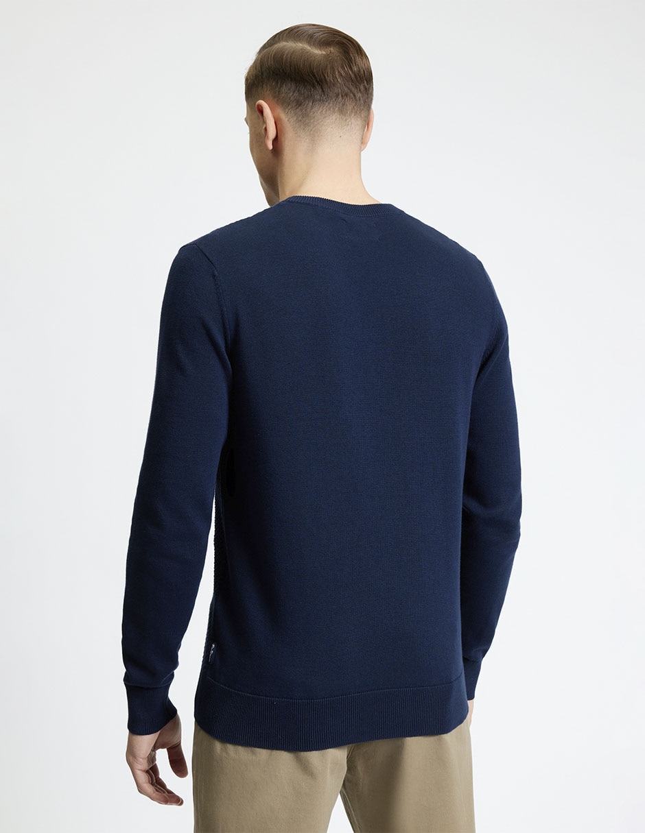 Suéter cuello redondo para hombre 4