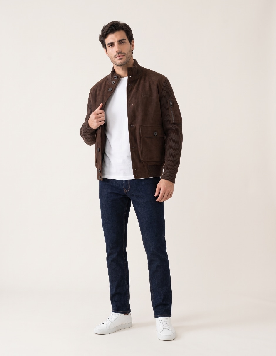 Chamarra casual para hombre