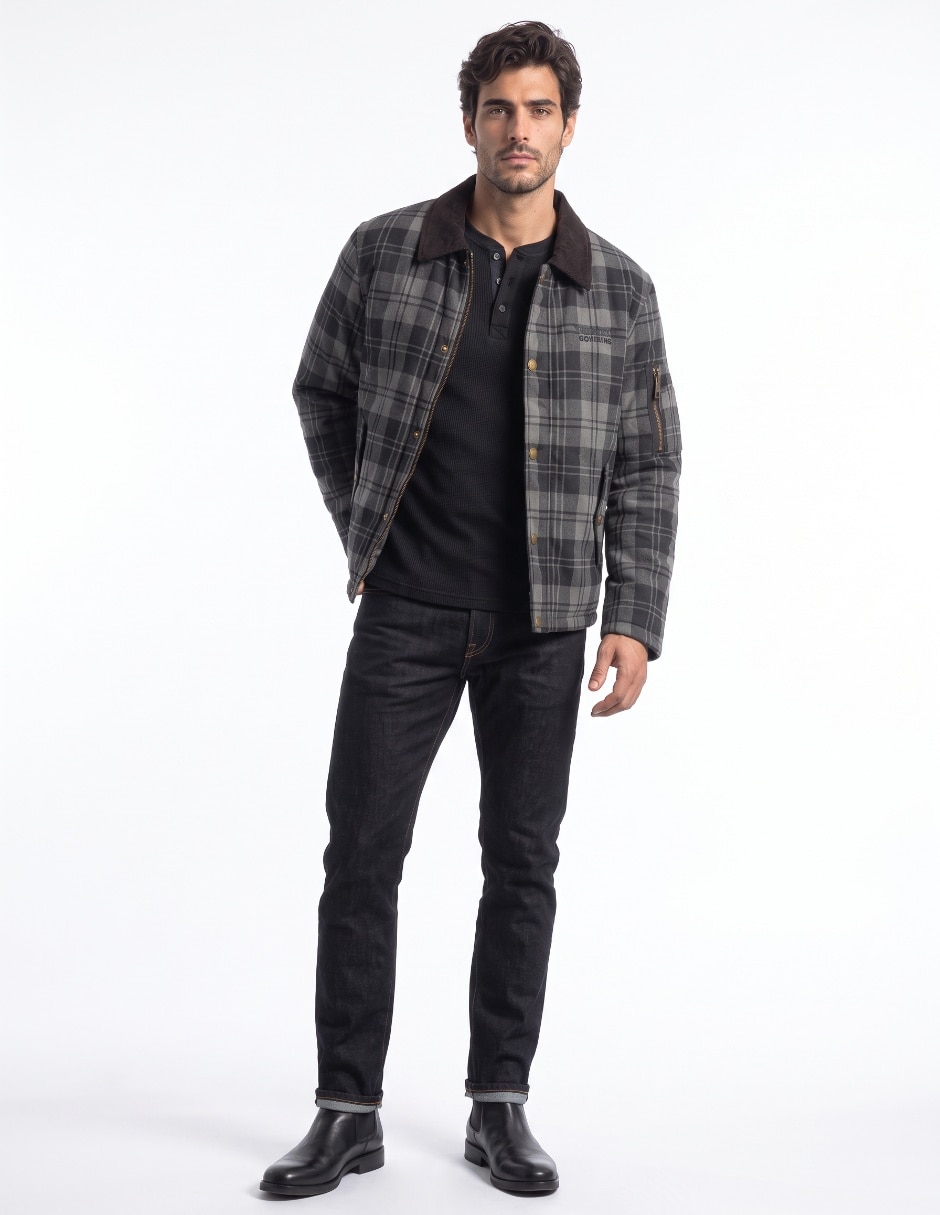 Chamarra casual para hombre 3