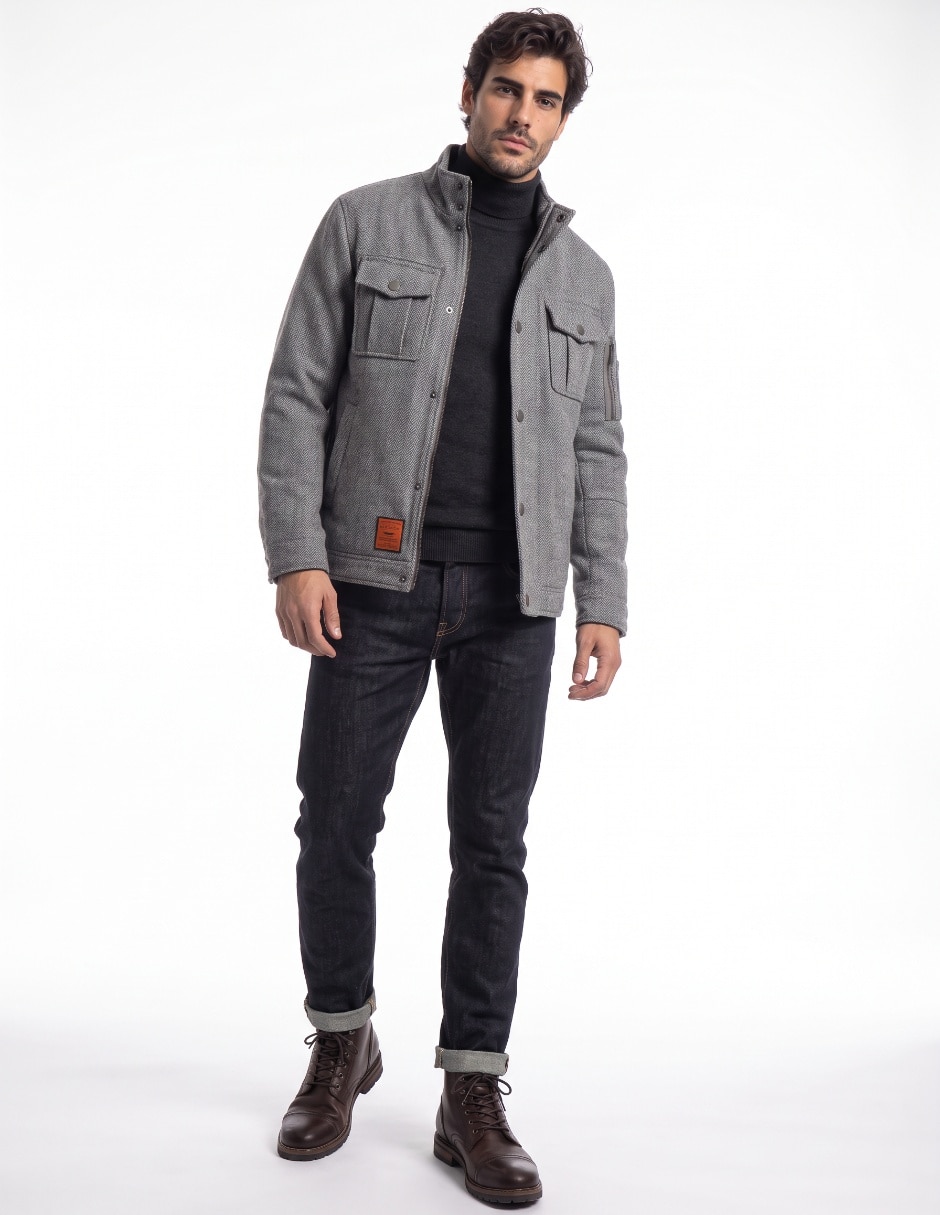 Chamarra casual para hombre Chamarra casual para hombre