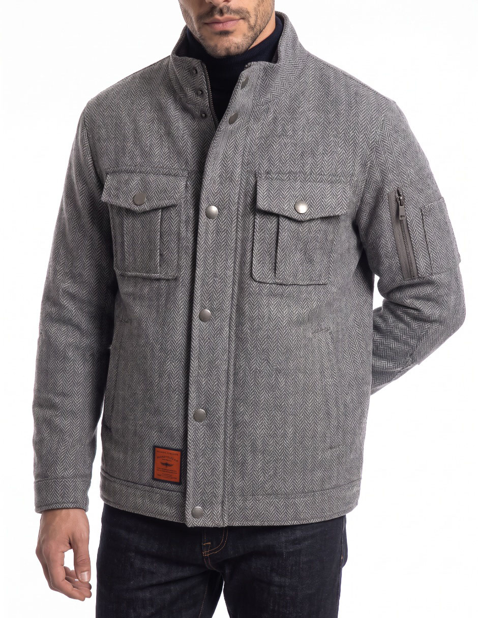 Chamarra casual para hombre 4