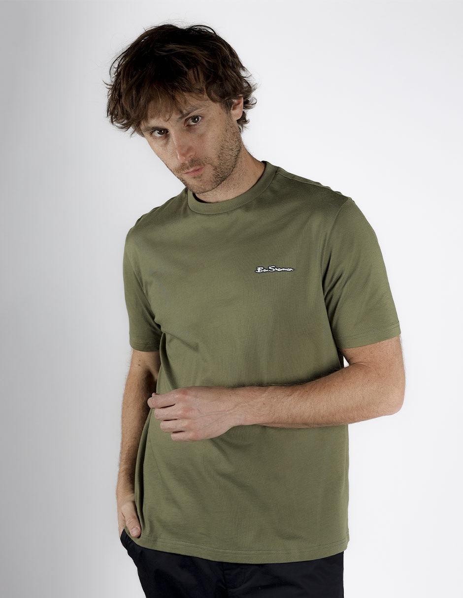Playera cuello redondo para hombre