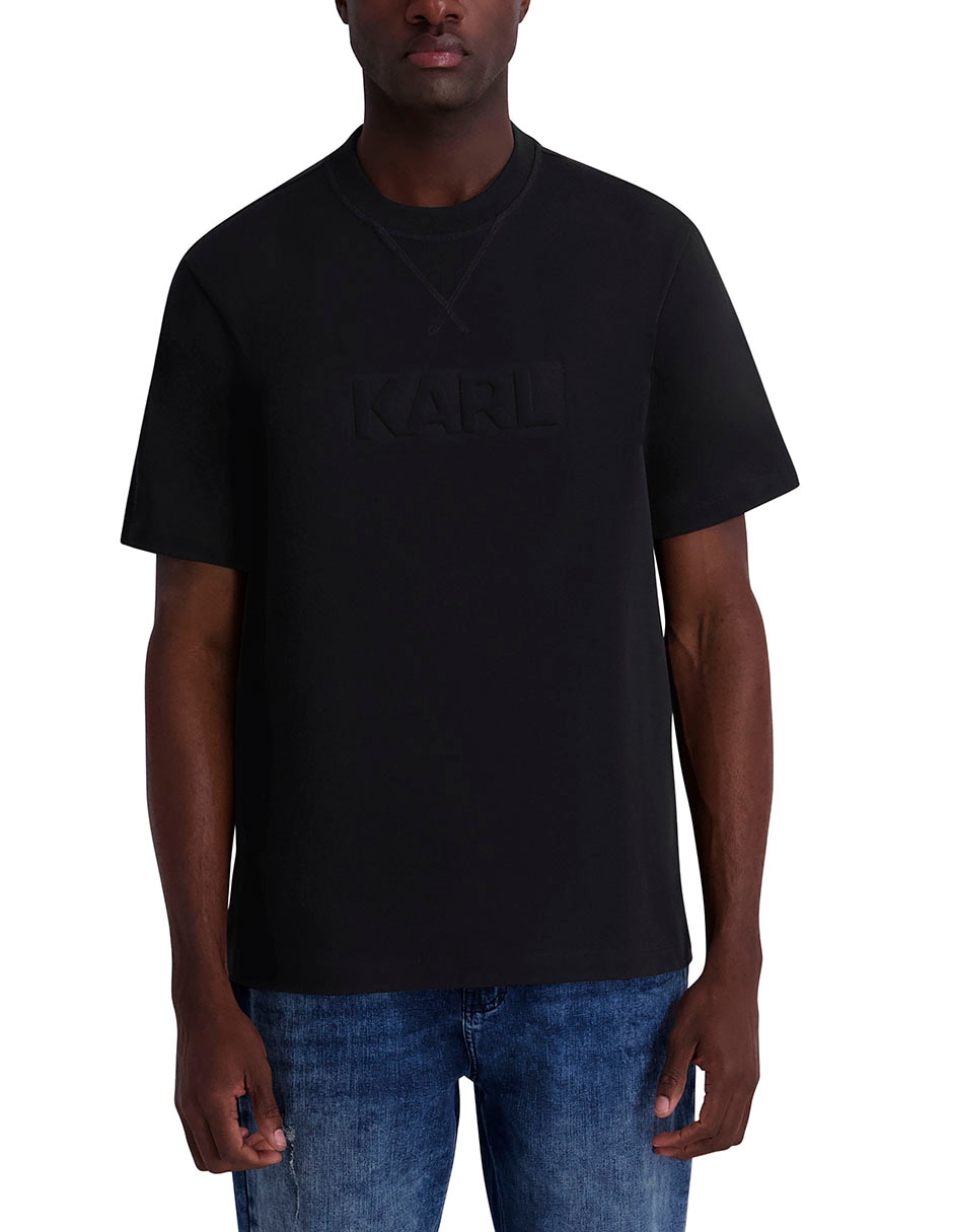 Playera cuello redondo para hombre