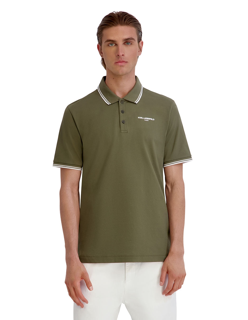 Playera tipo polo para hombre
