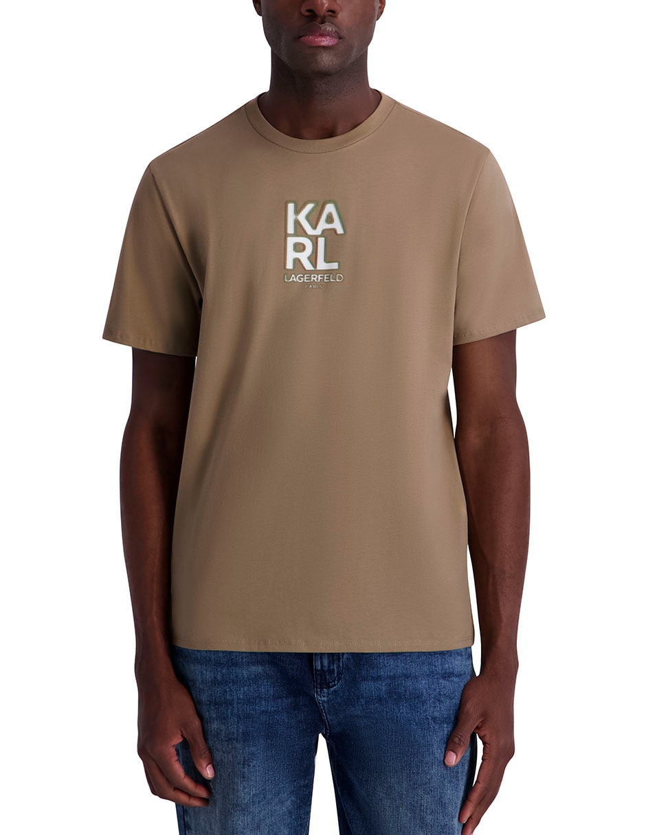 Playera cuello redondo para hombre