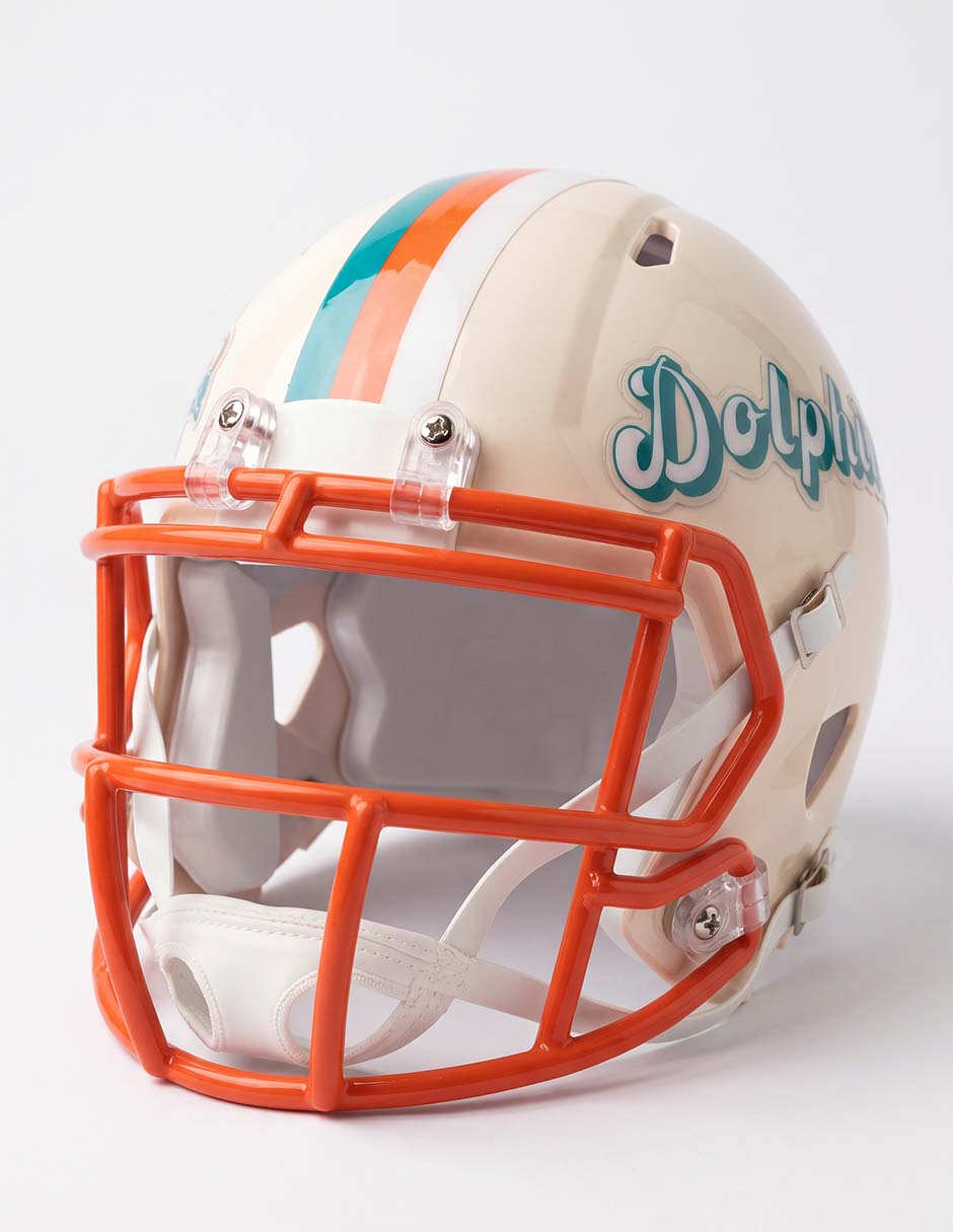 Mini casco de Miami Dolphins 4