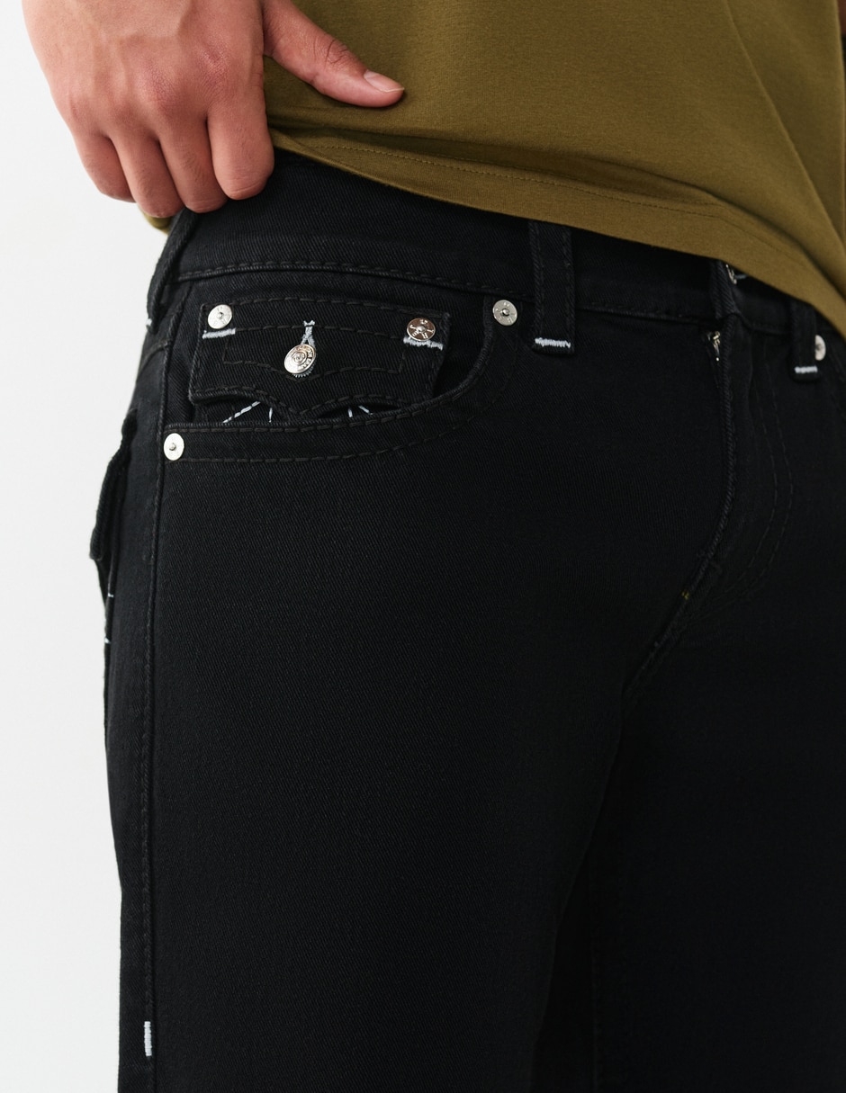 Jeans bota lavado obscuro para hombre 3