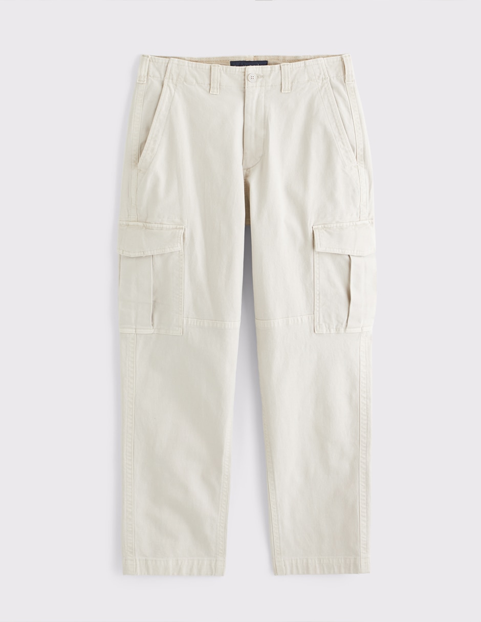 Pantalón casual cargo regular de algodón para hombre Pantalón casual cargo regular de algodón para hombre
