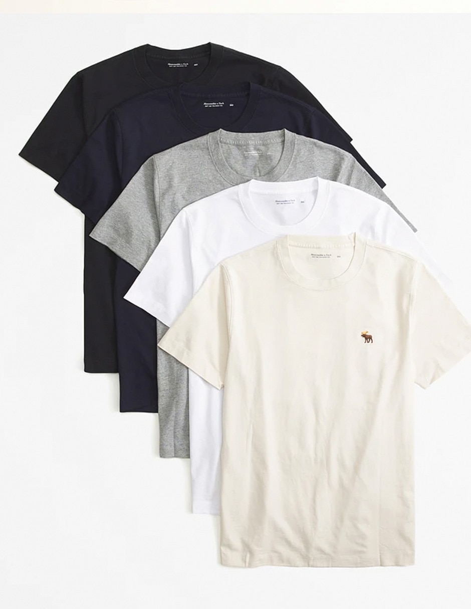 Playera cuello redondo para hombre