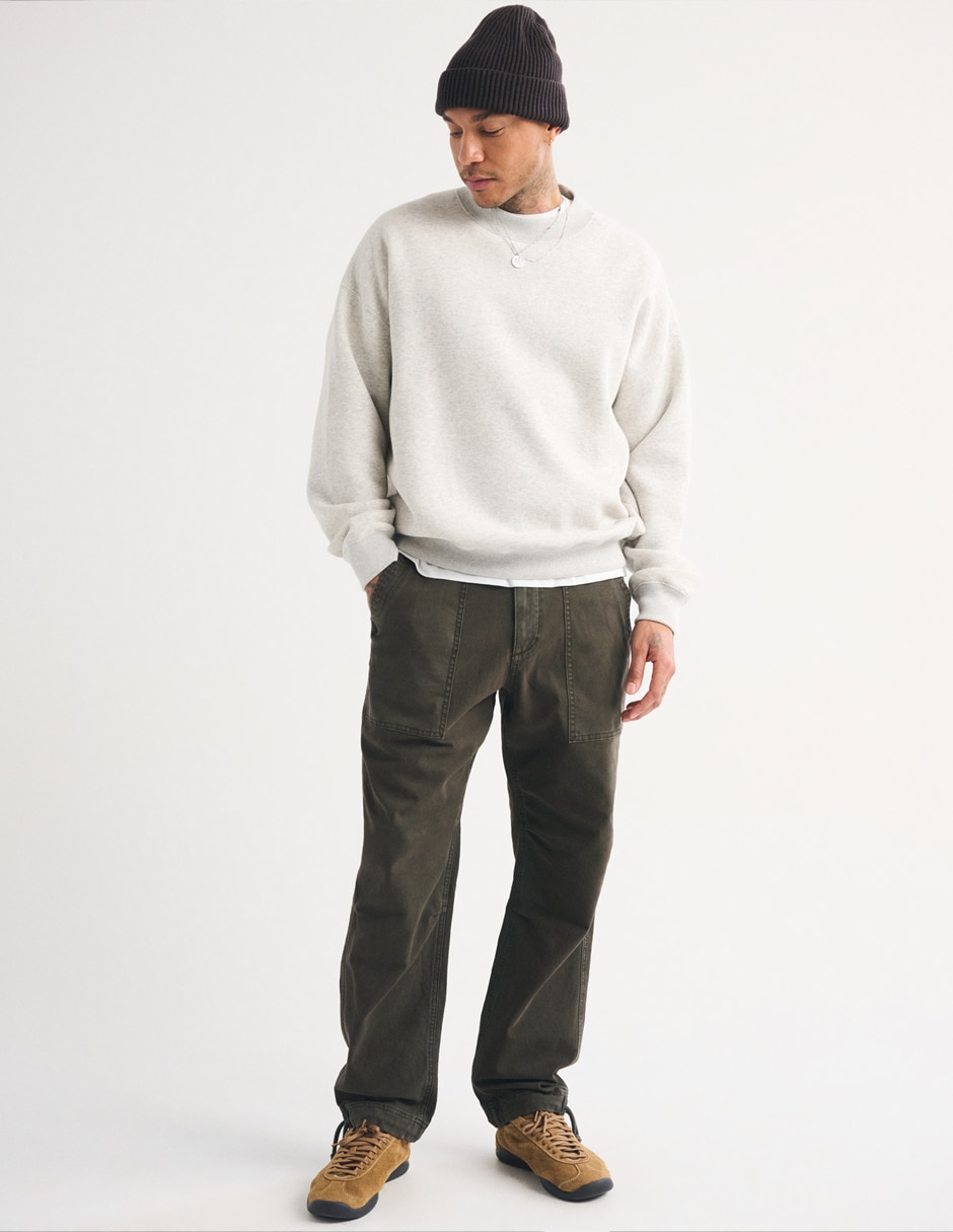 Pantalón Casual Regular Baggy de Algodón para hombre 7