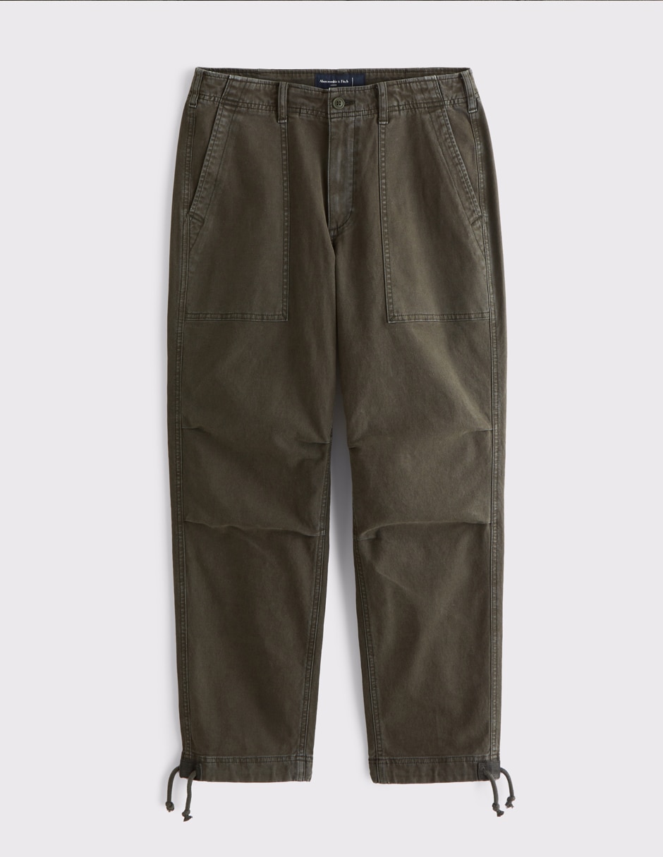 Pantalón Casual Regular Baggy de Algodón para hombre