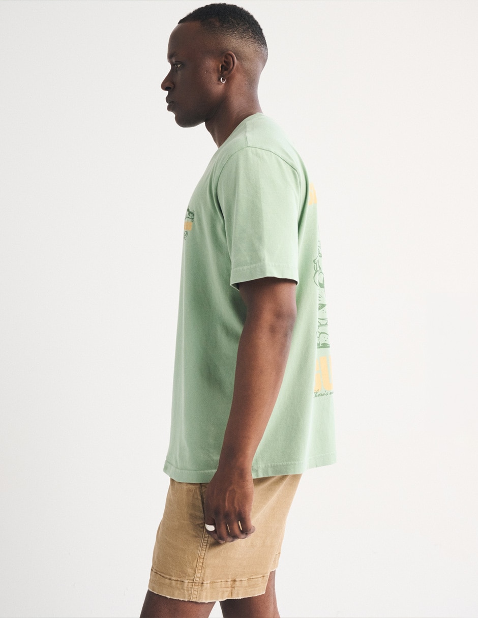 Playera cuello redondo para hombre 2
